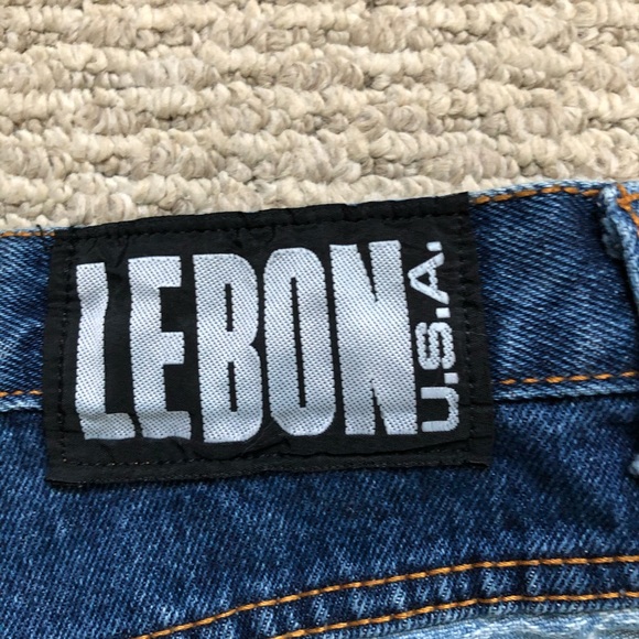 Doubled jeans with mom jean fit - Picture 6 of 6